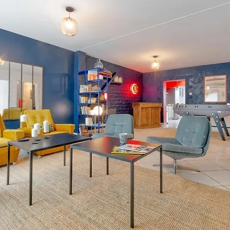 L'Escale Maison Bleue Proche Chantiers Atlantique Holiday home *