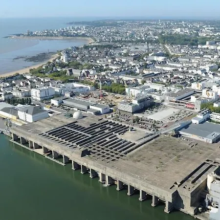 L'escale Maison Bleue Proche Chantiers Atlantique Casa vacanze
